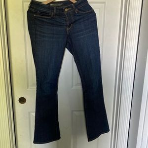 Levi mid rise boot cut jeans